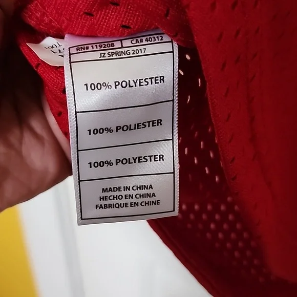 Mitchell & Ness Chicago Bulls Red Retro Jersey - Picture 7 of 8